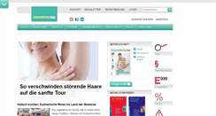 Desktop Screenshot of gesundheitstipp.ch